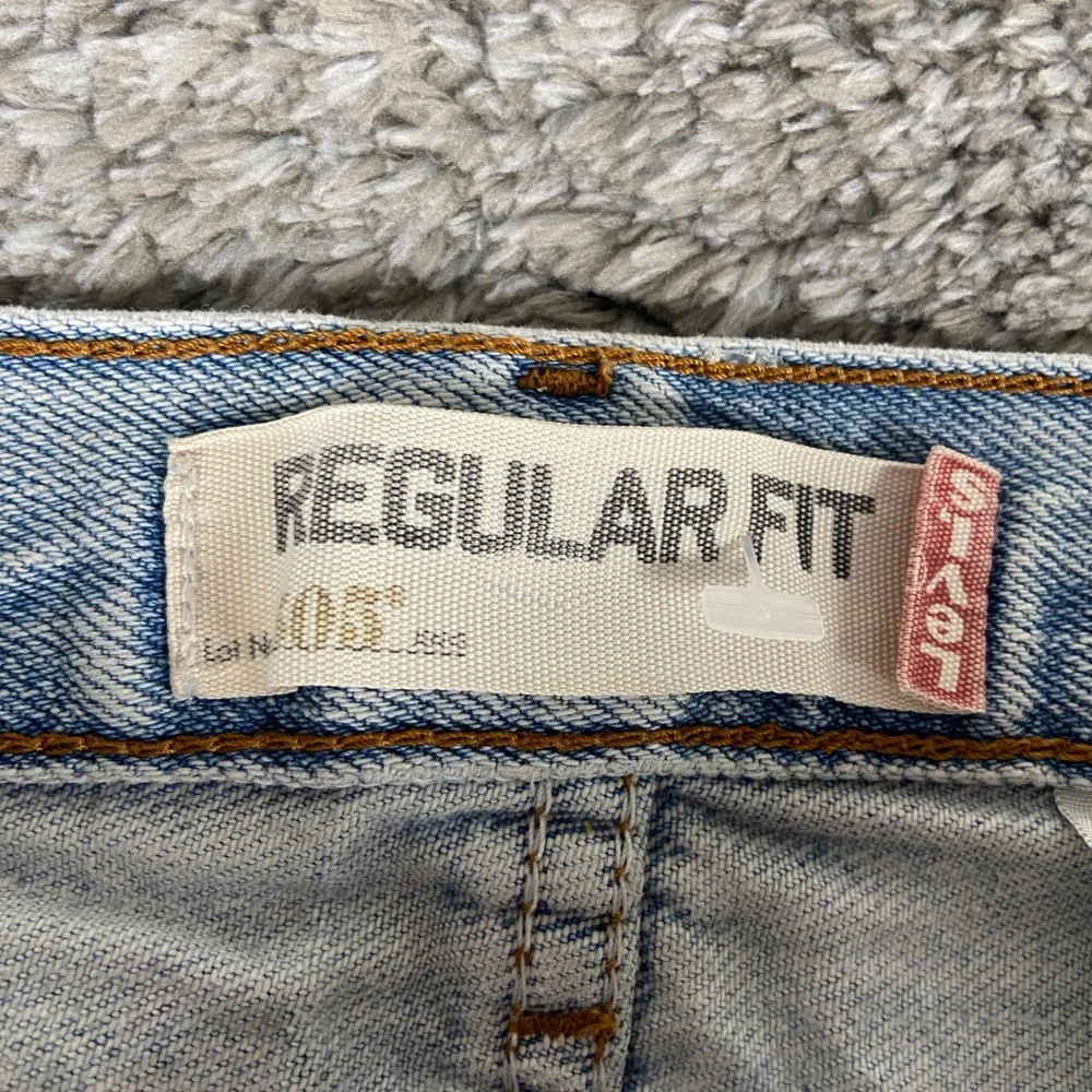 Vintage Levi's 505 Jeans Men 40x30 Blue Denim Regular Fit Straight Leg Faded Y2k